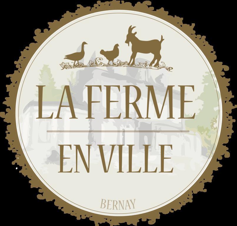 La Ferme En Ville Bernay  Bagian luar foto