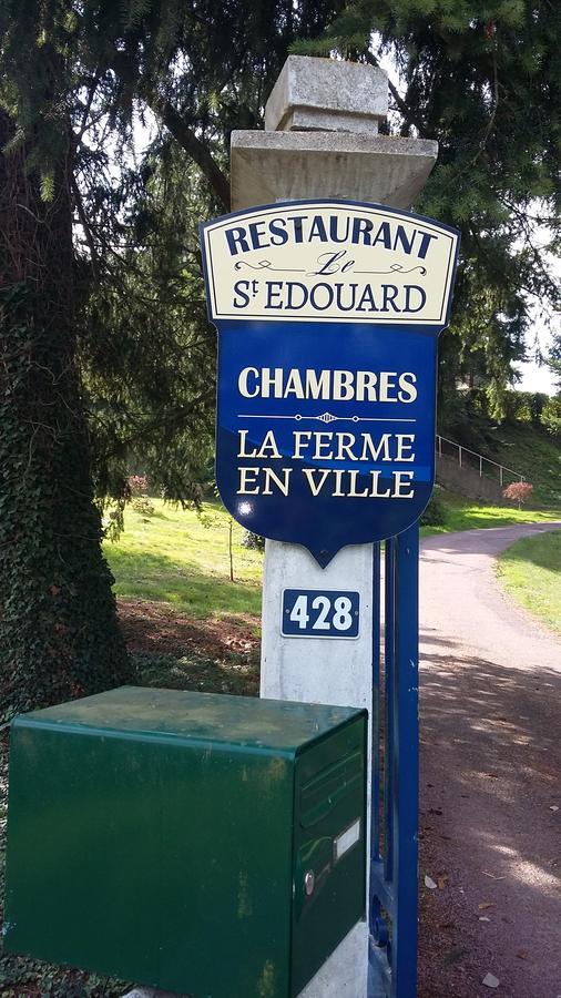 La Ferme En Ville Bernay  Bagian luar foto